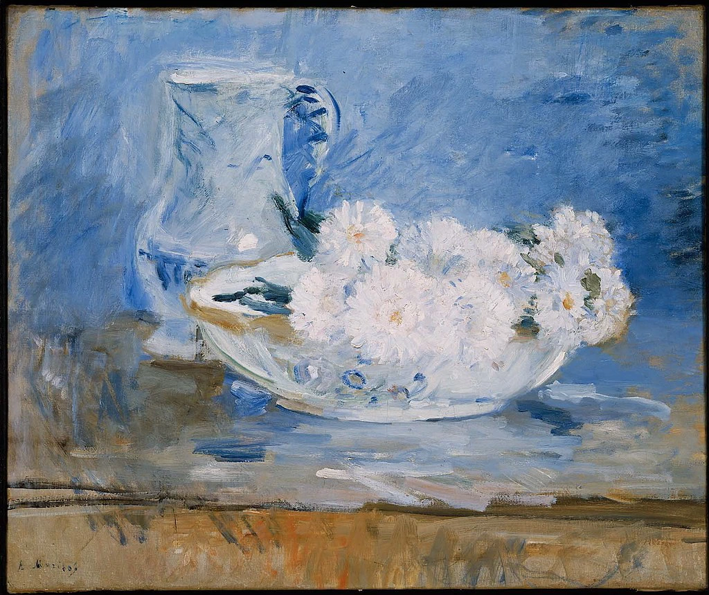 Fiori bianchi in una ciotola - Museo delle Belle Arti